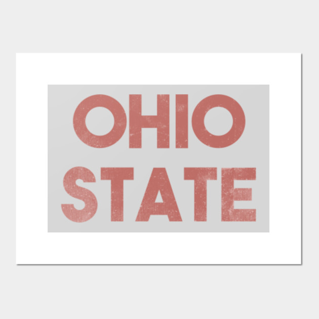 Ohio State Buckeye Football Posters And Art Prints Teepublic Uk