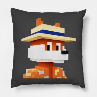 Voxel Portraits #022 Pillow