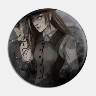 STEAM PUNK WITCH Pin