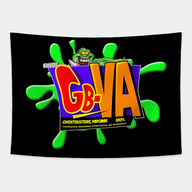 Enjoy GBVA-Cooler Tapestry by Ghostbusters Virginia