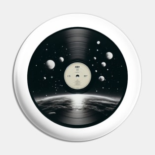 “Stars in Groove: Melodies on Vinyl” Pin