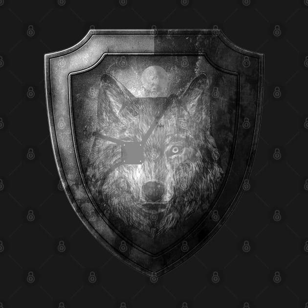 Wolf Shield, Eye Patch by KimbrellDesigns