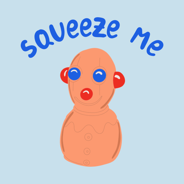Squeeze Me - Clown Squeeze Doll Eyes Pop Out by Alissa Carin
