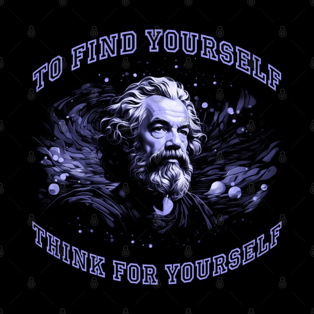 The Great Socrates Design - To Find Yourself Think For Yourself by Ryo Li