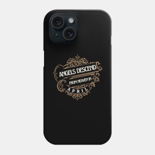 Born in april Phone Case