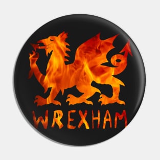 WREXHAM FIERY WELSH DRAIG GOCH III Pin