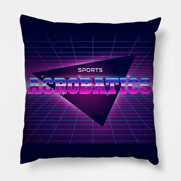 Acrobatics Sport Pillow by Shop Ovov