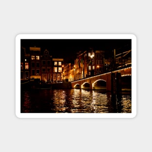 Amsterdam Architecture 5 / Swiss Artwork Photography Magnet