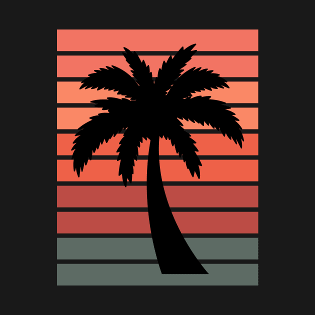 California Summer, Palm Beach Collection, Sunset by Pencil Play Studio