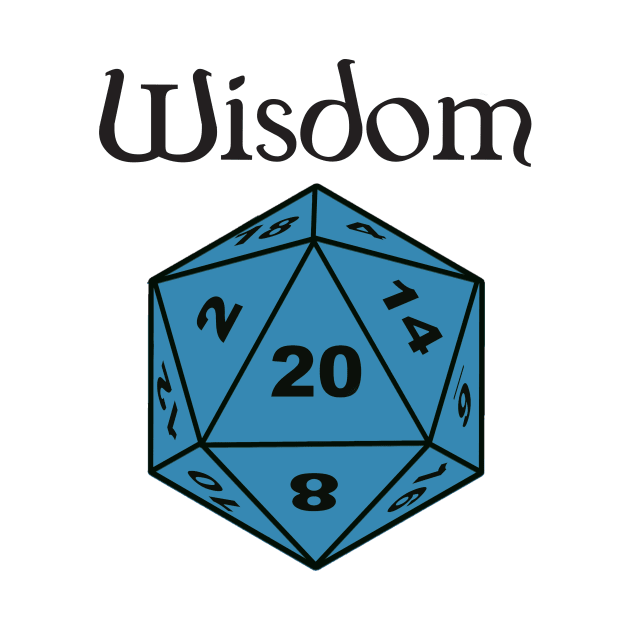 Wisdom Stat D20 by DennisMcCarson