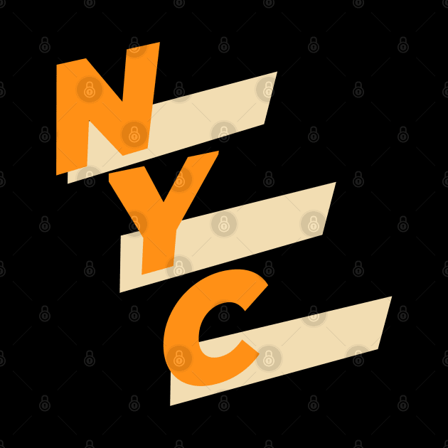 Nyc new York aesthetic retro design 80s by Blueberry Pie 