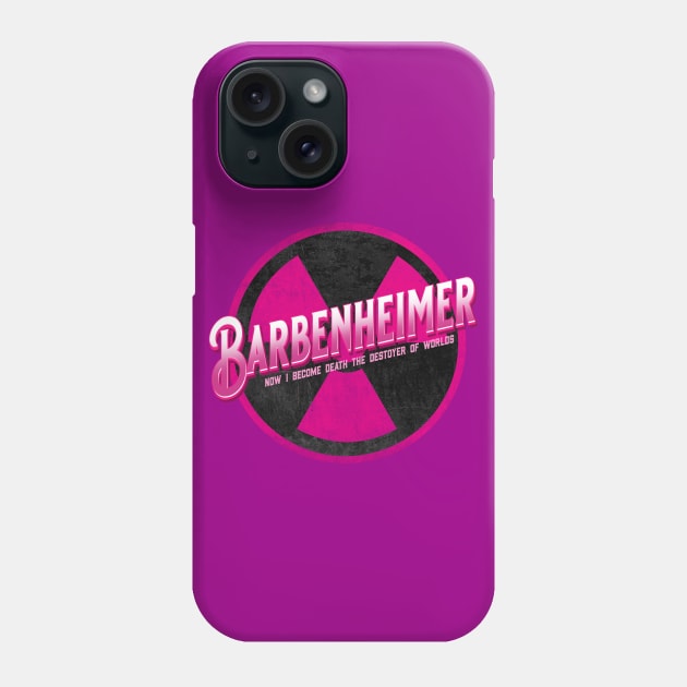 Barbenheimer Phone Case by DavidLoblaw