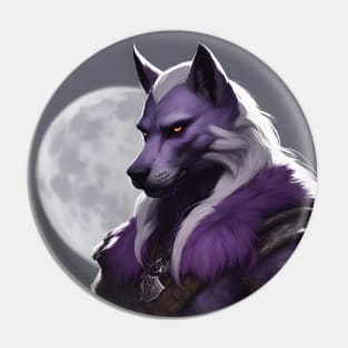 werewolf fantasy art purple Pin