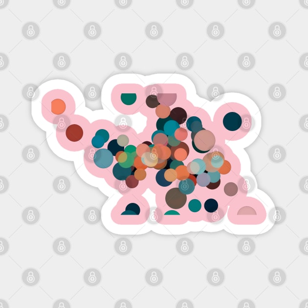 Bubbles fantasy #abstract Magnet by BumbleBambooPrints