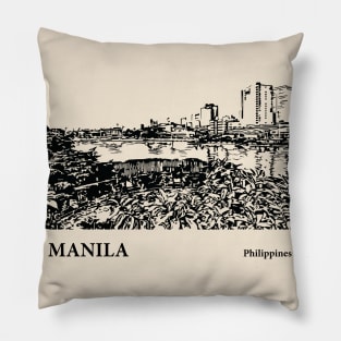 Manila - Philippines Pillow