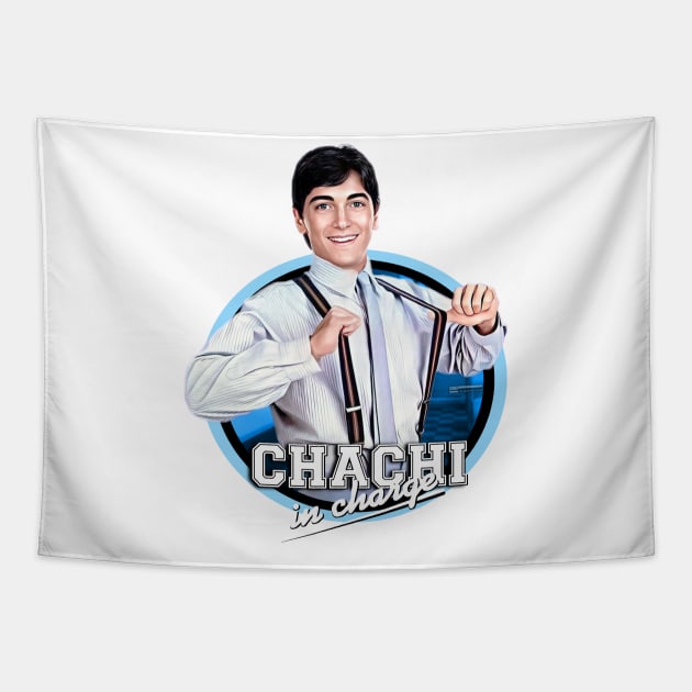 Chaci In Charge Tapestry by iCONSGRAPHICS