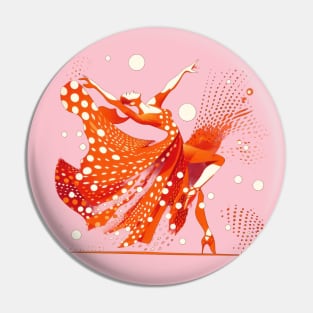 Flemenco Dancer Pin