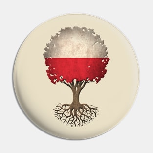 Tree of Life with Polish Flag Pin