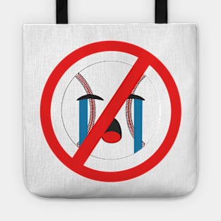 No Crying in Baseball Design Tote