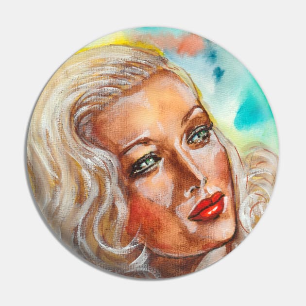 Veronica Lake Pin by Svetlana Pelin