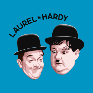 Laurel & Hardy (Color) T-Shirt