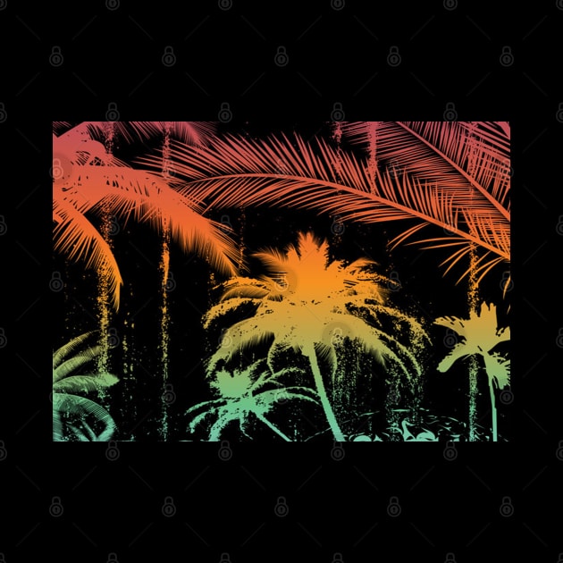 Rainbow Palms by crazytz