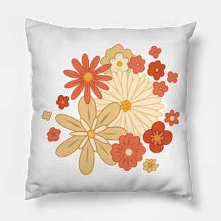 Hippie flowers Pillow