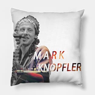Rock T-shirt ,mark knopfler T-shirt Pillow