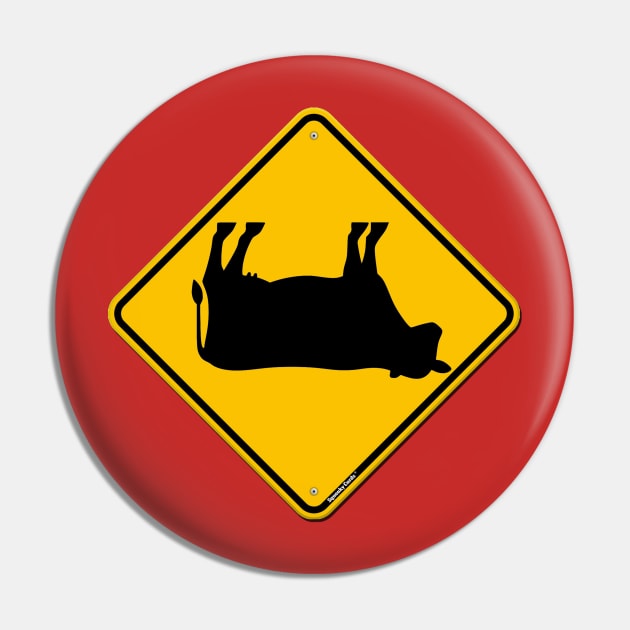 Yield to Cow Tipper Pin by wifecta