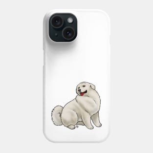 Dog - Pyrenean Mountain Dog - Tan Phone Case