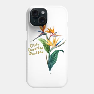 Bird of Paradise Graphic Design Phone Case