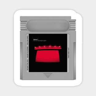 Turn on the Bright Lights Game Cartridge Magnet