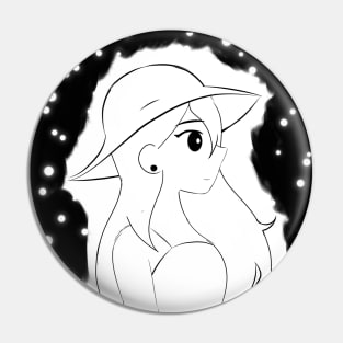 girl in the lights Pin