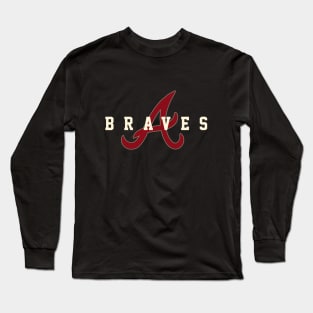 Nike / Men's Atlanta Braves Navy Legend Issue Long Sleeve T-Shirt