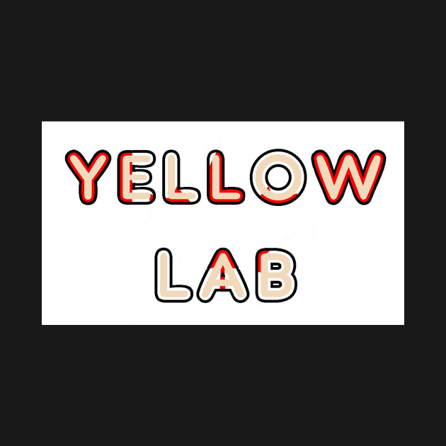 Discover Labrador retriever yellow flag in name - Yellow Lab - T-Shirt