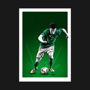 Seamus Coleman - Ireland Artwork T-Shirt