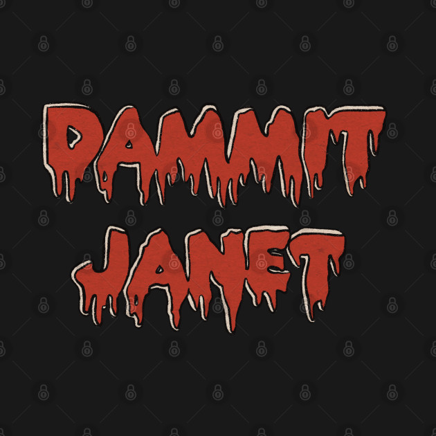 Dammit Janet (Pink Heart) The Rocky Horror Picture Show by daniasdesigns