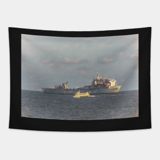Supply Ship and Ferry Tapestry