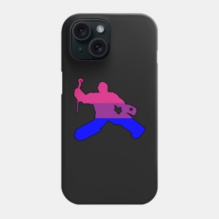 Field Hockey Goalie: Bisexual Pride Phone Case