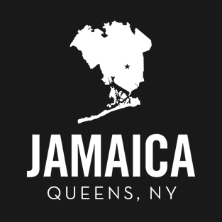 Jamaica, Queens - New York (white) T-Shirt