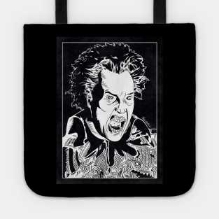 THE HEADLESS HORSEMAN - Sleepy Hollow (Black and White) Tote