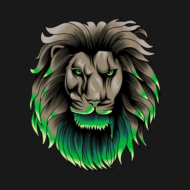 Lion Art by Marciano Graphic