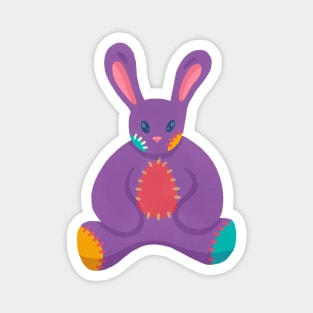 Bunny Plushie Magnet