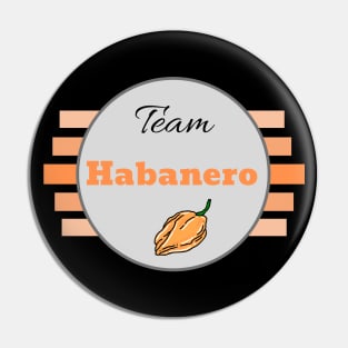 Team Habanero Circle Pin