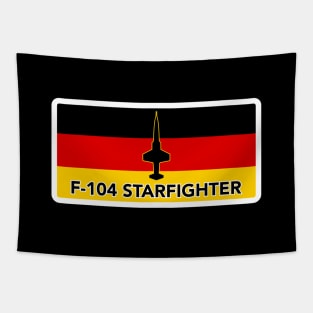 German F-104 Starfighter Patch Tapestry