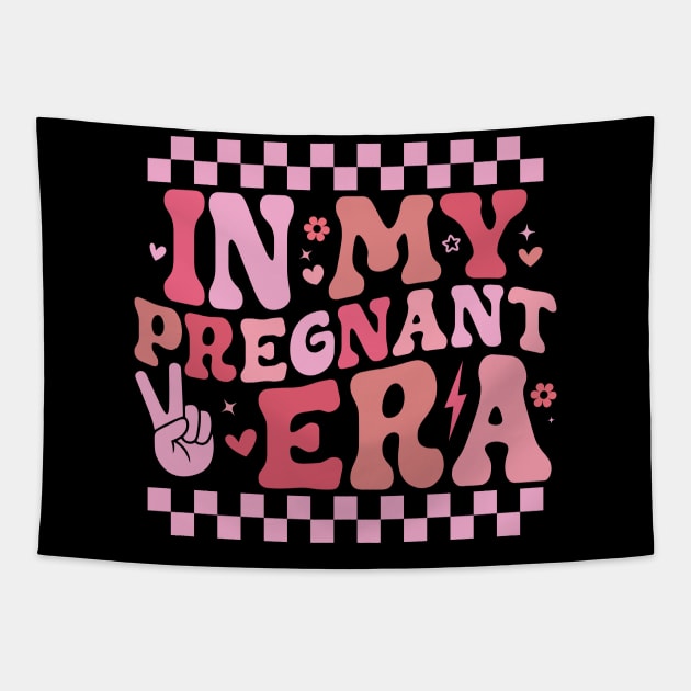 In My Pregnant Era Cute Pregnancy Announcement Tapestry by abdelmalik.m95@hotmail.com