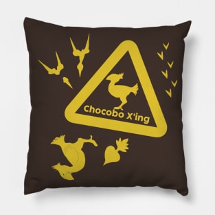 Chocobo Crossing - Final Fantasy Pillow