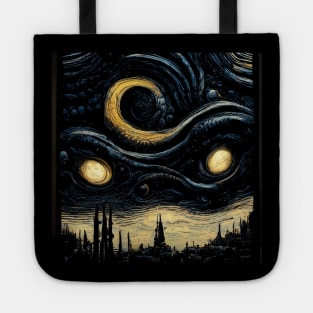 HR Giger Starry Starry Night Tote