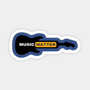 Music Matter - Music Lover design Magnet