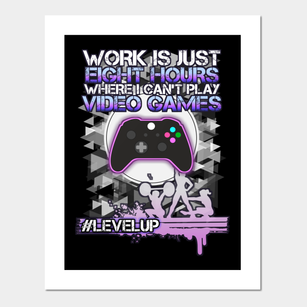 Funny Job - Video Game Humor - Motivational Fitness Workout Design - Fitness Gaming - Posters and Art Prints | TeePublic Funny Job - Video Game Humor - Motivational Fitness Workout Design - Fitness Gaming - Posters and Art Prints | TeePublic